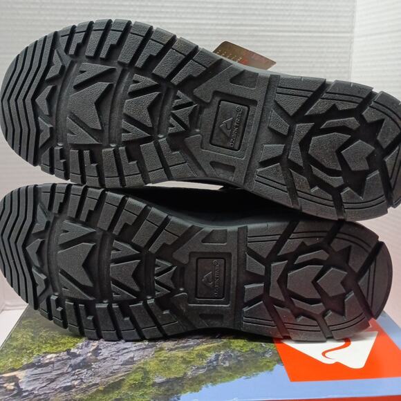 Men’s size 9.5 Ozark Trail Tech Hiker Waterproof Boots Black - Picture 7 of 8